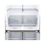 LG 674 litres Side by Side Refrigerator, Noble Steel