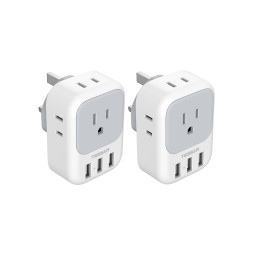 Ceptics India to Europe & More Travel Adapter Plug
