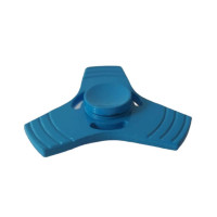 Fidget Spinner, Aluminiu, Albastru, 32SP