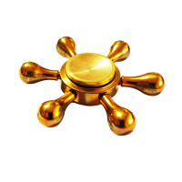 Spinner Golden Crown, din aluminiu , 7 cm, 37SP