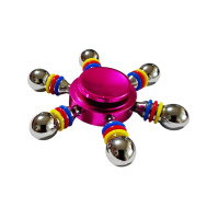 Spinner Pink Galaxy, din aluminiu , 7 cm, 38SP
