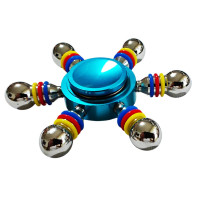 Spinner Blue Galaxy, din aluminiu , 7 cm, 49SP
