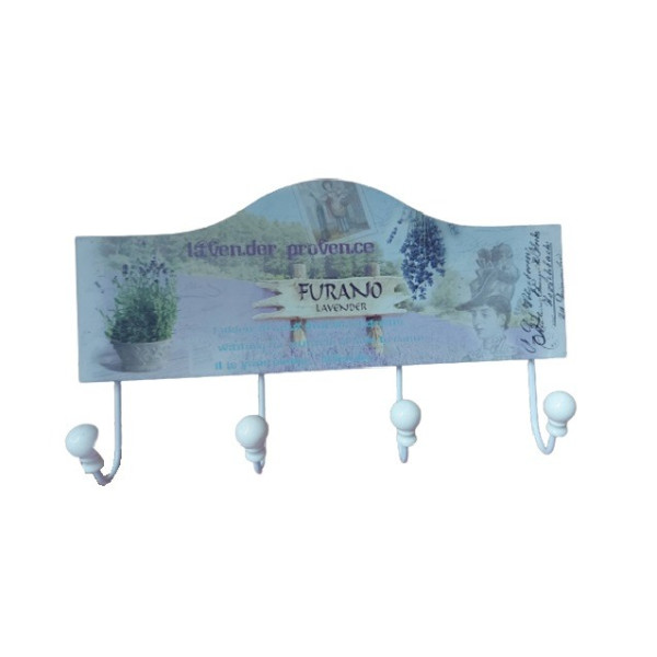 Cuier cu lavanda , 4 agatatori, 30 cm, GH918