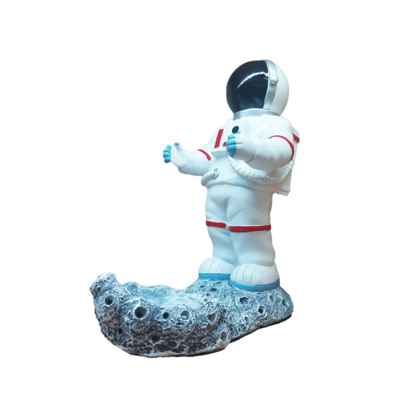 Suport sticla vin, In forma de Astronaut, 30 cm, 084759B