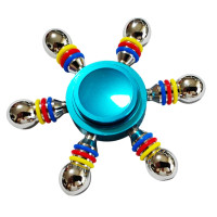 Spinner Blue Galaxy, din aluminiu , 7 cm, 49SP