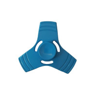 Fidget Spinner, Aluminiu, Albastru, 32SP