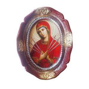 Aplica de perete decorativa, Fecioara Maria, Maro, 30 cm, 8914EX-3