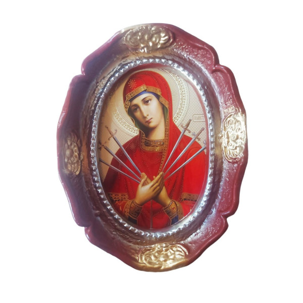 Aplica de perete decorativa, Fecioara Maria, Maro, 30 cm, 8914EX-3