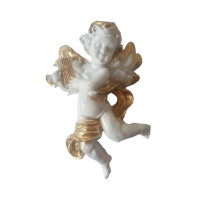 Aplica de perete in forma de Ingeras, Alb, 25 cm, 10367EX