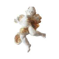 Aplica de perete in forma de Ingeras, Alb, 25 cm, 10367EX