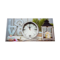 Ceas decorativ de perete, Love, 59 cm, DO12-2