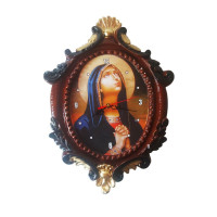 Ceas decorativ, Fecioara Maria, Maro, 40 cm, 6184EX