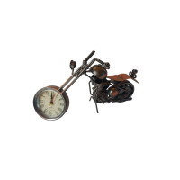 Ceas decorativ in forma de motocicleta, Maro, 21 cm, 356-25D