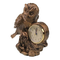 Ceas de masa in forma de Bufnita, Maro, 18 cm, 1353H