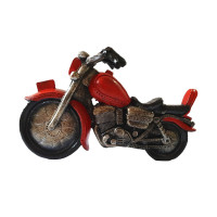 Ceas de masa, Motocicleta, Rosu, 22 cm, SD6185-8