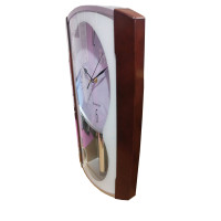 Ceas de perete cu pendul, Silentios, 45 cm,  ZX2387A