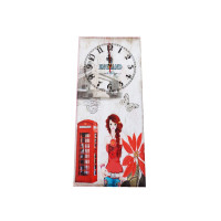 Ceas de perete, England, Canvas, 55 cm,  JFZ2745