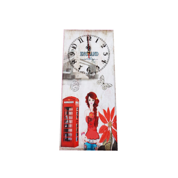 Ceas de perete, England, Canvas, 55 cm,  JFZ2745