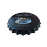 Ceas de perete in forma de capac de bere, Coffe latte, Metal, 40 cm,  540925X