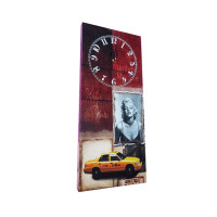 Ceas de perete, Marilyn Monroe, Canvas, 55 cm,  JFZ2744