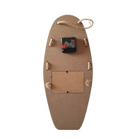 Ceas de perete Maritim cu Poza, Multicolor, 46 cm, LK-349V2