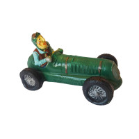 Masinuta decorativa de curse, Verde, 19 cm, 381-5DX
