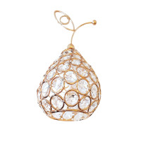 Ornament decorativ, Para Crystal Luxury, Gold, 19 cm, A13858
