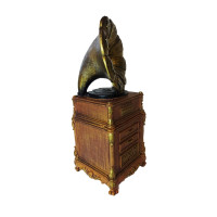 Pusculita in forma de Gramofon, 29 cm, Maro, KE052A
