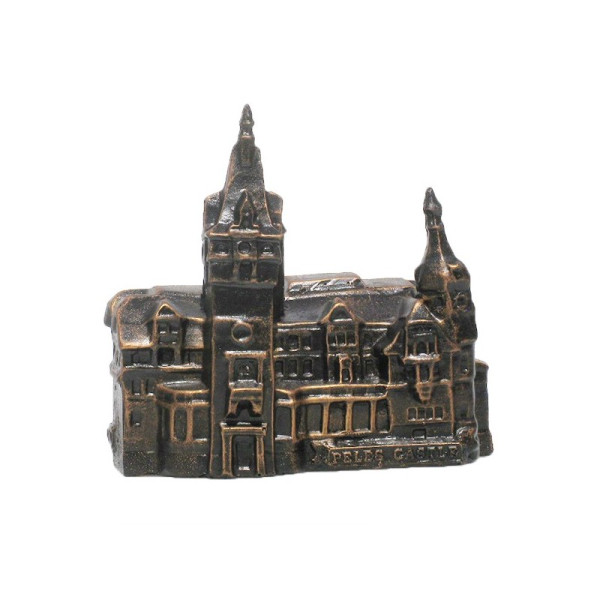 Pusculita reprezentand Castelul Peles, 14 cm, 391A