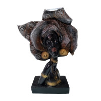Statueta decorativa, Africana, 33 cm, LP002