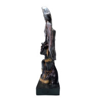 Statueta decorativa, Africana, 33 cm, LP002