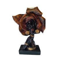Statueta decorativa, Africana, 33 cm, LP003