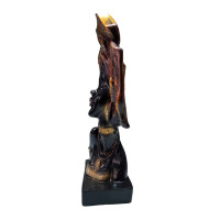 Statueta decorativa, Africana, 33 cm, LP003