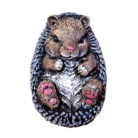 Statueta decorativa, Arici, Gri, 24 cm, DV06-8A