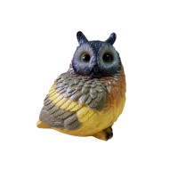 Statueta decorativa, Bufnita, Multicolor, 18 cm, DVF4028P