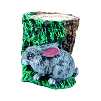 Statueta decorativa, Buturuga si Iepure, Multicolor, 34 cm, DV81-3