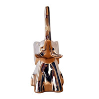 Statueta decorativa, Elefant, Argintiu, 12 cm, DV02705AG