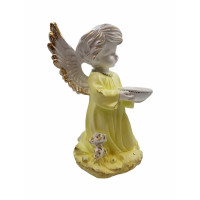 Statueta decorativa, Inger, Galben, 32 cm, DV08-4S