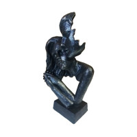 Statueta Decorativa Masca, Indragostiti, Negru, 28 cm, 064SX