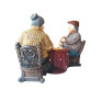 Statueta decorativa, Mos si baba, Multicolor, 20 cm, G395X