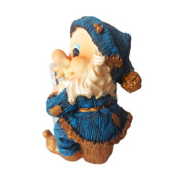 Statueta decorativa Pitic cu pian, Rosu, 21 cm, 356325DV-1