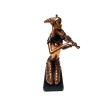 Statueta decorativa, Violonista, 27 cm, NL-065L