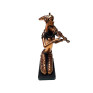 Statueta decorativa, Violonista, 27 cm, NL-065L