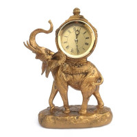 Statueta  Elefant cu ceas 23x32 cm