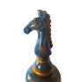 Statueta, Piesa de sah, Cal, Albastru, 30 cm, SR1653-2