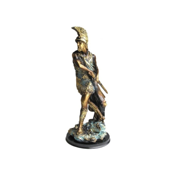 Statueta  Soldat roman cu sabie in teaca 16x35 cm