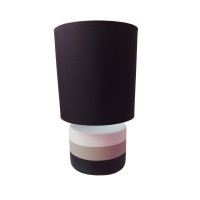 Veioza cu soclu in forma rotunda, 30 cm, soclu E14, 40W, 1001GX-1