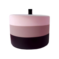 Veioza cu soclu in forma rotunda, 30 cm, soclu E14, 40W, 1001GX-1